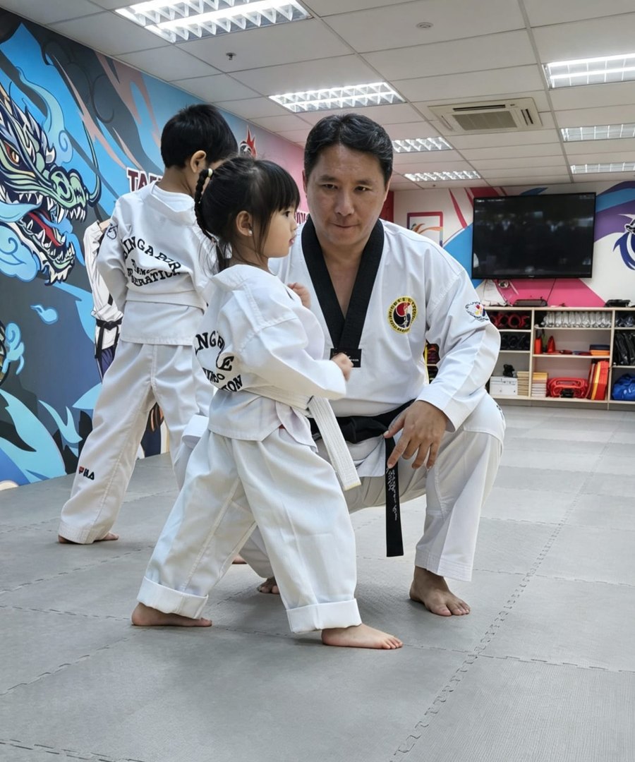 Little Tigers class at Taekwondo Masters Academy